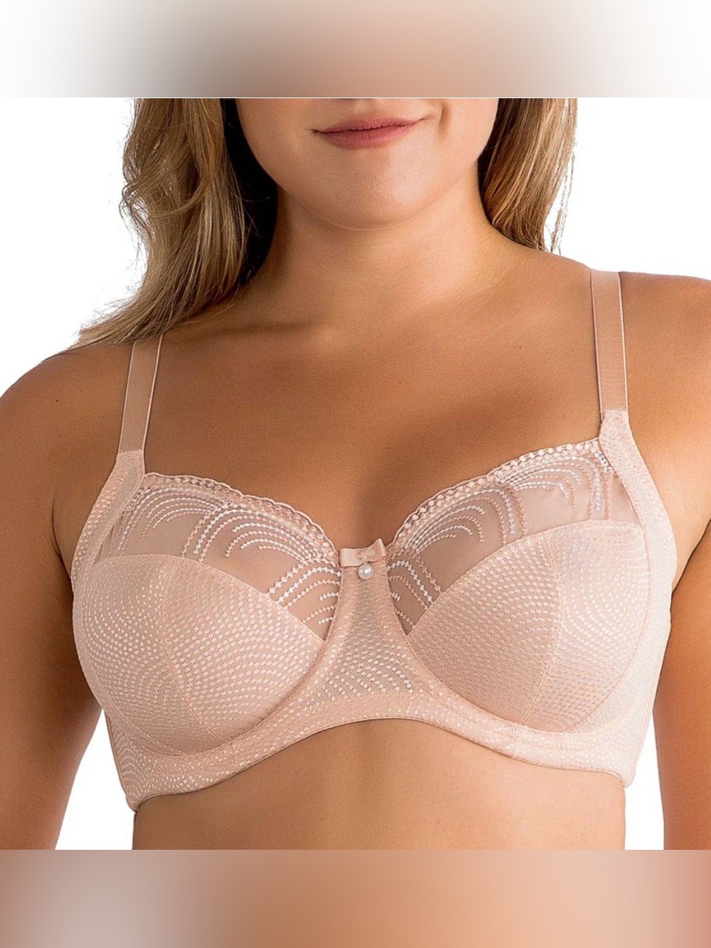 PEARL FULL BUST UNLINED BRA - CAMEO ROSE